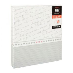 Album Photo - OSTARIA - Mod&egrave;le Ostaria - 400 Pochettes - Rechargeable - Grand Format