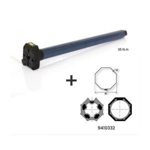 Kit de remplacement de moteur volet filaire SOMFY LT50 CSI - Diam.50mm - 35 N.m - Ref. APOLLO 1047000 35/17