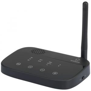 Emetteur-récepteur de musique Bluetooth® Renkforce BTHP-100 Version Bluetooth: 4.2 aptX® SBC 100 m répéteur Bluetooth  COURANT