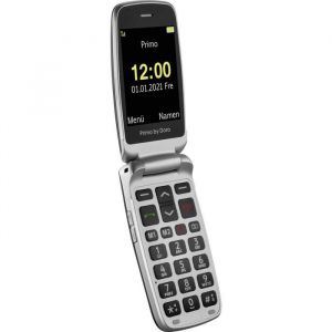 Primo by DORO 418 T&eacute;l&eacute;phone portable pour s&eacute;niors graphite