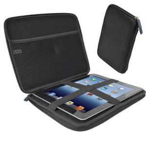 Étui Housse Rigide - IGADGITZ - iPad 2 3 4 Air - Noir - EVA - Protection maximale