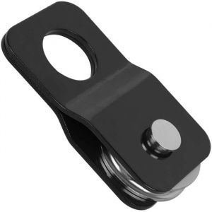 Poulie renvoi 4 t &ndash; pivotante &ndash; treuil forestier &ndash; parties lat&eacute;rales mobiles &ndash; noir .