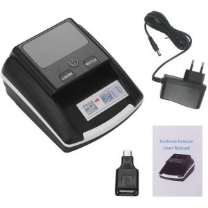 Detecteur Faux Billet euro Portable Petit Billet De Banque Détecteur De Valeur De Dénomination Compteur Uv-Mg-Ir Contrefaçon Fa A64