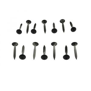 Kit de 50 vis 48 x 38 mm tork laqu&eacute;es pour bardage HPL - L: 38 mm - Noir