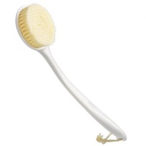 Brosse Dos Douche Long Manche Doux Brosse pour le Dos Douche Brosse de Bain pour le Brossage Du Dos Humide ou Sec Brosse Corps D