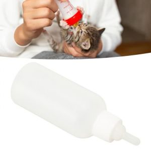 ZERONE biberon pour chat Kit de Biberon pour Animaux de Compagnie Biberon gradué Polyvalent pour Chat animalerie distributeur