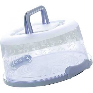 Plateau &agrave; g&acirc;teaux bo&icirc;te &agrave; tarte ronde pour le stockage des collations au pain (25 * 21 * 13 cm)