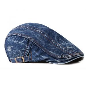 Homme Femme Chapeau réglable béret Noir Casquette Plate Vintage Rétro Homme Chapeau Unisexe Réglable Chapeau 26