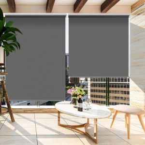 Store Enrouleur extérieur160x240 cm Auvent Vertical Store Vertical Marquise de BalconStore dintimitéProtection UVImperméable