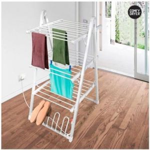 &Eacute;tendoir &agrave; Linge &Eacute;lectrique 3 &eacute;tages - S&eacute;choir &agrave; Linge Chauffant Pliable