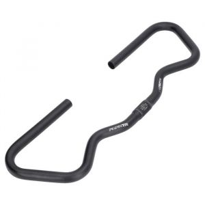 Guidon papillon de vélo en alliage daluminium SURENHAP avec éponge et barre de repos - Blanc