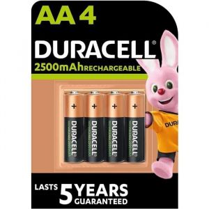 PILES Lot de 4 Piles Rechargeables AA 2500 mAh u2013 Lot de 4 u2013 pr&eacute;-charg&eacute;es-Rester &eacute;toil&eacute;es remplacent 2400