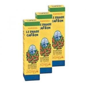 Le Phare du Cap Bon - Lot 3x Harissa - Tube 140g