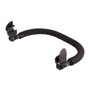 SALALIS Barre de protection pour poussette universelle accoudoir r&eacute;glable en PU accessoire de poussette