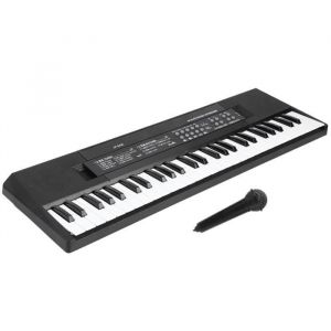 Mini orgue électronique Microphone dorgue électronique et fonction denregistrement Clavier de piano à 54 touches BF-5438