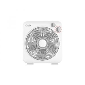 Ventilateur à lame - ARGOCLIMA - BOXY - Blanc - 50 W - Sur socle