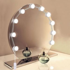 Hollywood Kit de Lumi&egrave;res de Miroir USB Powered 10 Ampoule LED &eacute;clairage de Maquillage Miroir Lumineux pour Maquillage Coiffeuse