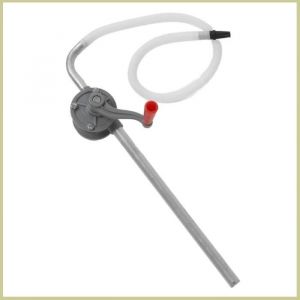 Pompe &agrave; huile manuelle en alliage daluminium manivelle huile carburant essence eau transfert de liquide pour aspirer