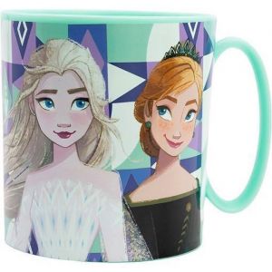 MUG / TASSE MICRO ONDES PVC DISNEY LA REINE DES NEIGES - ENFANTS