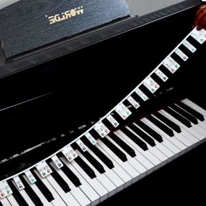 Étiquettes Amovibles PianoÉtiquettes de notes pianoAutocollant Clavier Piano AmovibleAutocollants pour Notes PianoAutocollants