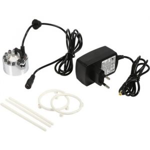 Garosa brumisateur LED Humidificateur dair datomiseur de fontaine de brumisateur à ultrasons à changement de couleur 24V avec
