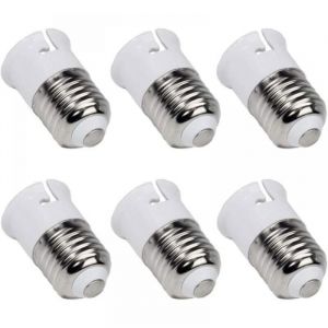 E27 vers B22 pour Ampoule LED &agrave; Ba&iuml;onnette Base de Lampe Convertisseur pour Passer de E27 &agrave; B22 Adaptateur &agrave; Vis vers Douille Ba