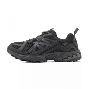 Basket New Balance ML610 DE - Noir - Homme - Lacets - Plat - Textile