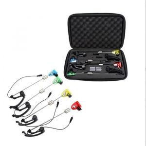 Kit de Détecteur de touche de pêche - Non spécifié - 4 pcs - Indicateur lumineux - 255MM - Mixte