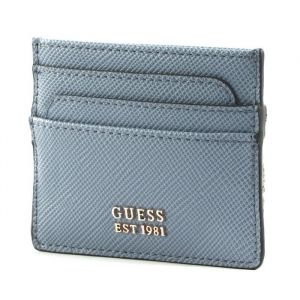 GUESS Porte-cartes bleu pour femme - Laurel Card Holder Wisteria 225244