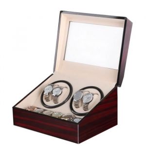 4+6 Boîte De Montre Boîte De Rangement Pour Remontoir De MontreRemontoir de Montre Automatique Silencieux 10 Watch De Rangement