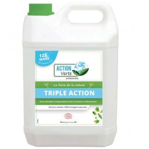 Nettoyant triple action sols et surfaces 5L ACTION VERTE