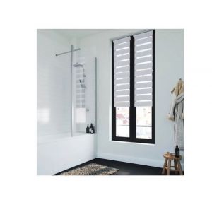Store enrouleur - INSPIRE - Ontario - Blanc - 45 x 250 cm - Tamisant