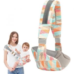 Porte-b&eacute;b&eacute; &eacute;charpe pour tout-petits - Si&egrave;ge de hanche ergonomique pour b&eacute;b&eacute; - Porte-b&eacute;b&eacute; ergonomique &agrave; 1 &eacute;paule