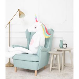 DEAR BEAR Ours en Peluche g&eacute;ante XXL Licorne 160 wh