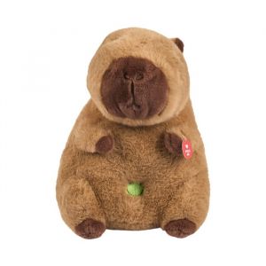 Peluche - Jeux 2 Momes - Capybara - Ronfleur - Marron - H25 Cm