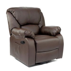 Fauteuil de relaxation massant chauffant MARRON