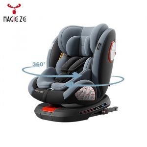 Si&egrave;ge auto isofix - I-size si&egrave;ge auto Magic ZC rotative &agrave; 360&deg; support lombaire pour b&eacute;b&eacute; gratuit 0-12 ans jusqu&agrave; 36kg ECE R129