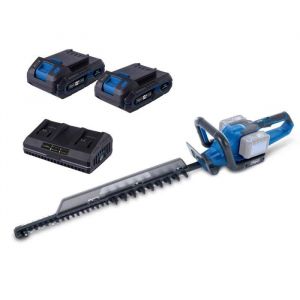Pack taille-haie sans fil BC-HT720-X - longueur de coupe de 65cm - SCHEPPACH 20V IXES + 2 batteries 4Ah + chargeur double