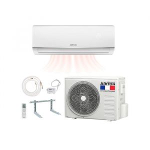 Pack pompe à chaleur réversible AIRTON - A poser soi-même - 5270W - ReadyClim 6M - WIFI - Support mural
