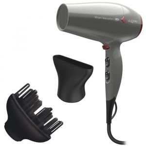 S&egrave;che-cheveux - GAMA - GH0303 Titan Keratin Diamond 3D - Protection k&eacute;ratine - Gris