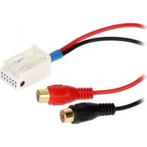 Cable Autoradio Adaptateur RCA - Volkswagen - RNS-310/ RNS-510 - Noir - Voiture