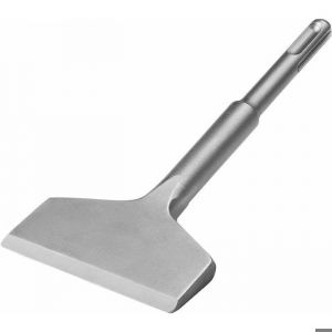 SDS Plus Burin plat 165 mm x 75 mm Burin à bec coudé Burin professionnel Burin large pour utilisation en céramique Dalles