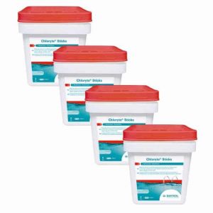 Pack Chloryte Sticks Chlore non stabilisé 45 kg Bayrol Quantité Pack de 4