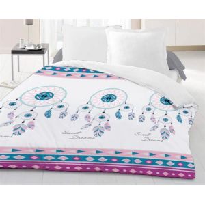 Couette - MORTREUX - Attrape Rêve - 200 x 200 cm - Mi saison - Multicolore