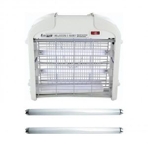 Destructeur dinsectes volants - Electris - ELKC212ET - 12W - 2 Tubes UV - Sans produits chimiques