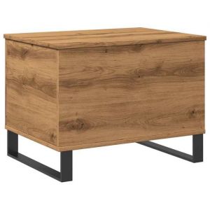 CLARENCE&reg; Table basse - Petite Table dappoint - ch&ecirc;ne artisanal 60x445x45 cm bois ding&eacute;nierie ll4154