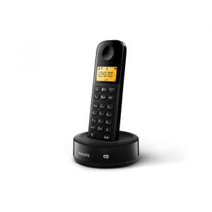 PHILIPS TELEPHONE FIXE SANS FIL - D1651B-01 - TÉLÉPHONE DECT - NOIR