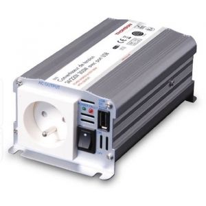 Convertisseur de tension - THOMSON - 24V/220 V - 300 W - Avec prise USB-A 2A livr&eacute; avec cordon allume cigare