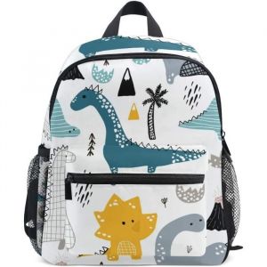 Sac à dos - Enfant - Style scandinave - Dino - 30x25x10cm - Polyester doux