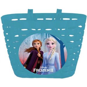 Panier Velo - Sacoche Velo Tataway Panier Disney la Reine des Neiges pour V&eacute;lo Fille en Plastique Bleu